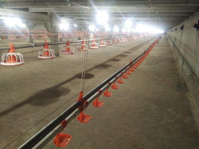 Automatischer Hühnerfutterautomat aus PVC-Rohr, Geflügelfutterschale mit Druckbehälter 3