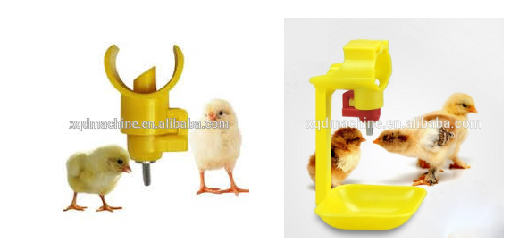 Plastic Chicken water nipple drinkers for quail broilers   poultry farming