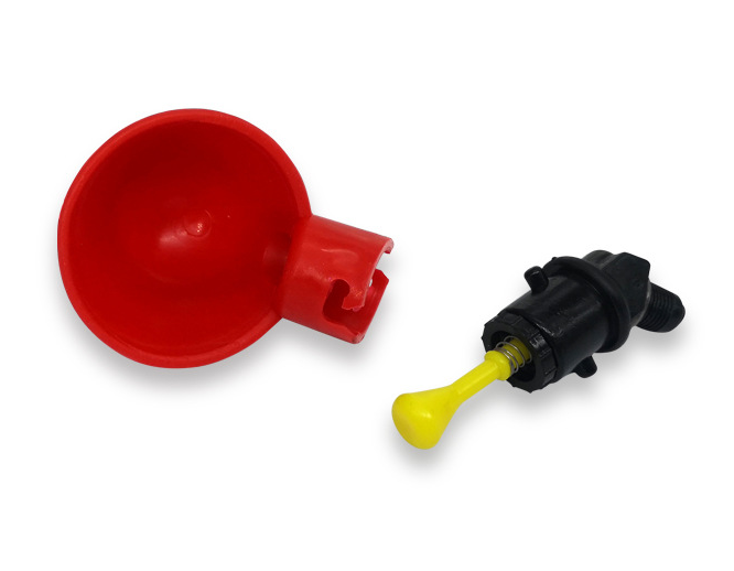 Animal Farm Tools Automatischer Hühner- und Vogelstall, Geflügel-Wassertrinkschale, Kunststoff, für Hühner, Küken, Geflügel, Nippeltränke 6