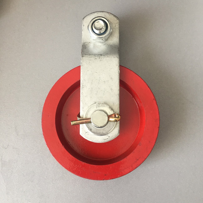20mm 45mm 90mm Roheisen-Nylonflaschenzug für Lufteinlauf-Geflügelhühnerhauszufuhr-Systembauernhof